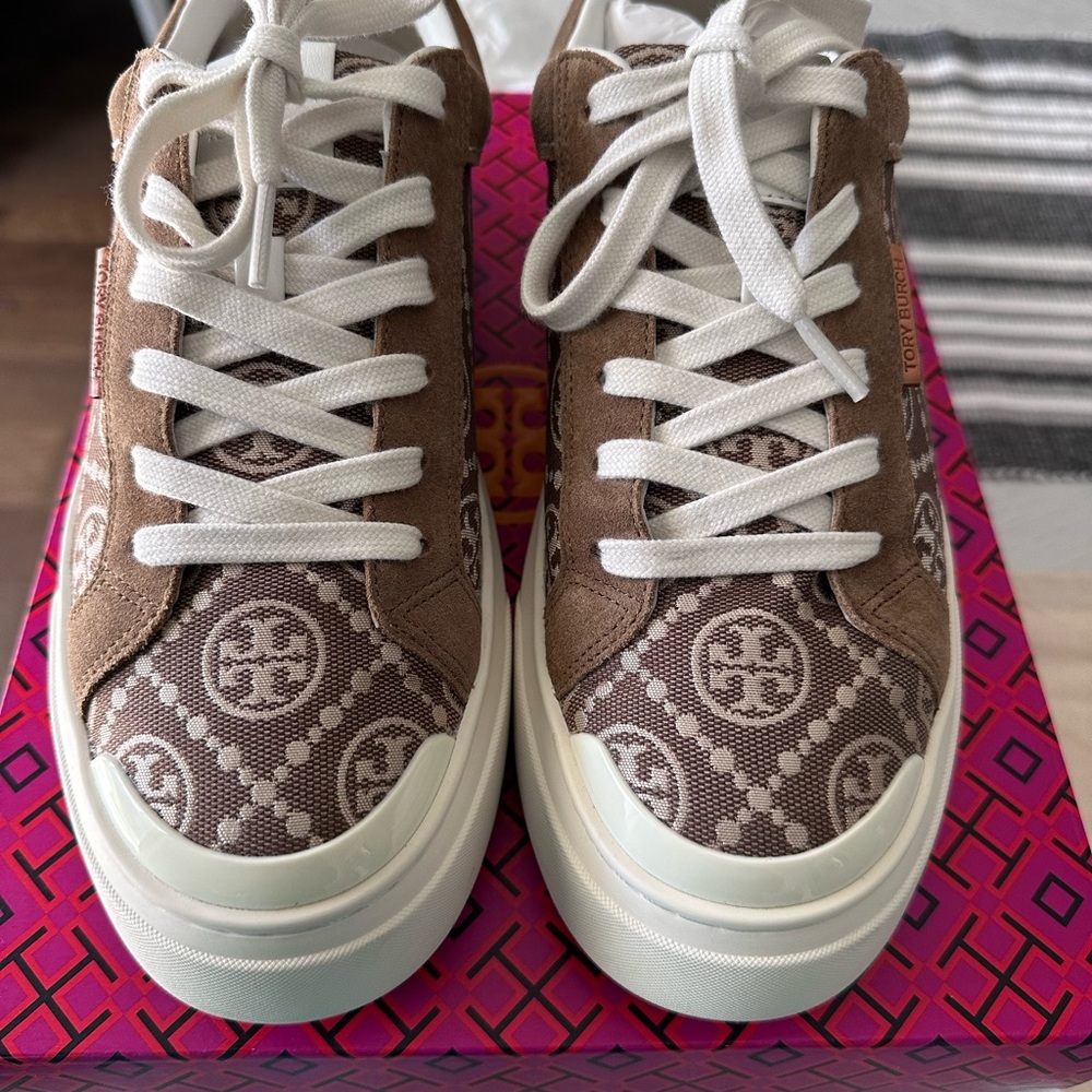 T monogram ladybug sneakers
